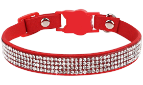 Luxury Breakaway Cat Collar with Crystals