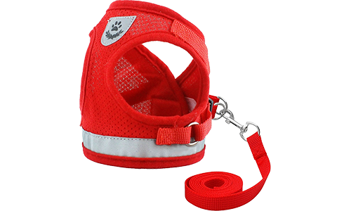 Reflective Cat Harness Vest with Matching Leash Reflective Cat Harness Vest with Matching Leash