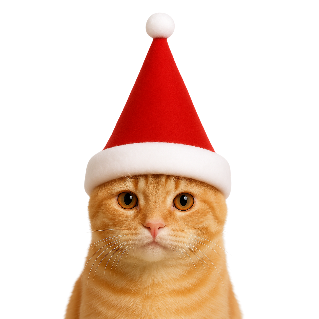 Christmas Santa Hat for Dogs and Cats Christmas Santa Hat for Dogs and Cats